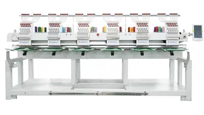 Màquina de brodar de gorres de monogrames informatitzades de 6 caps amb preu de promoció