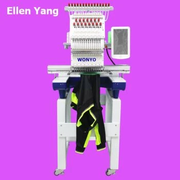 WONYO Single Head Compact 15 Needles Embroidery Machine